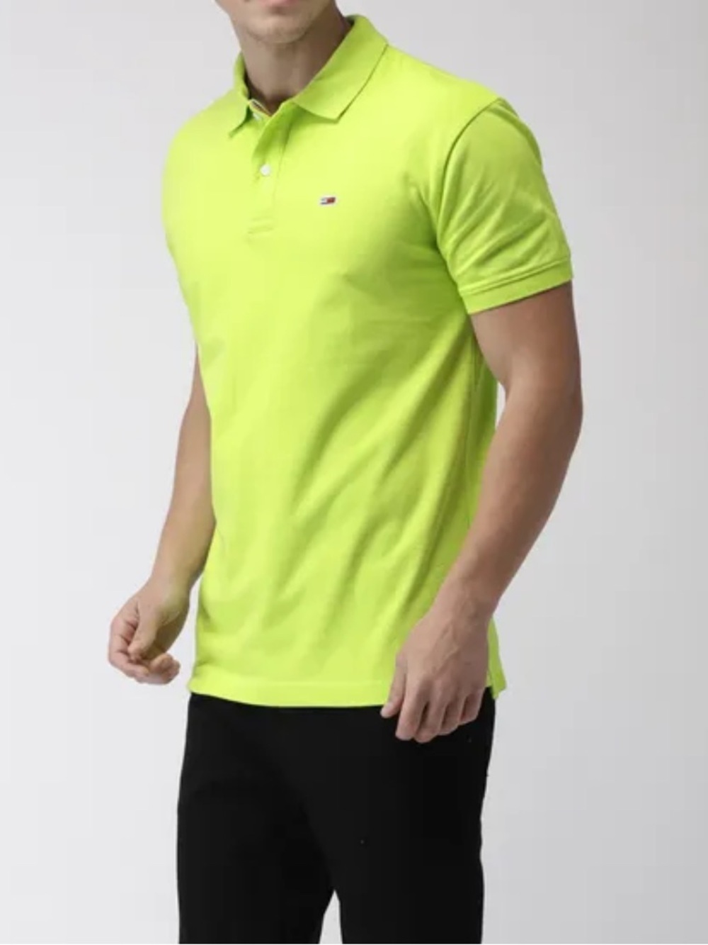 Marc JACOBS !!Men’s Neon Lime Polo Shirt!! L
